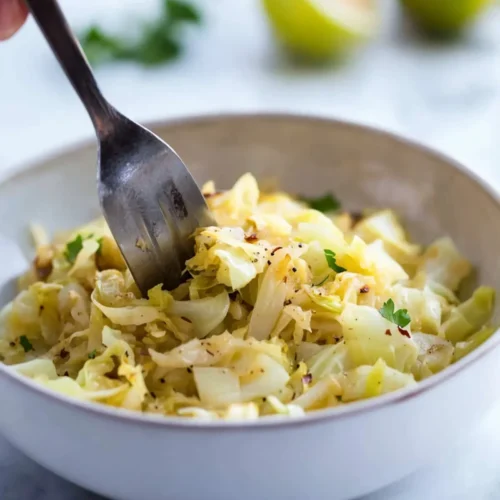 Garlic Sauteed Cabbage