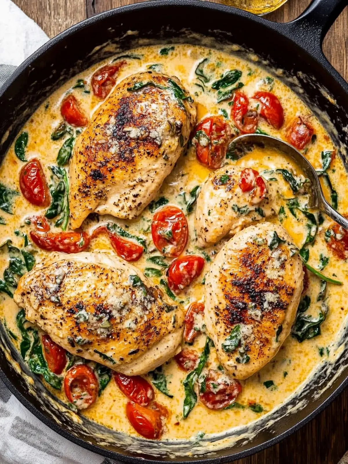 Creamy Tuscan Chicken That Will Wow Your Dinner Guests