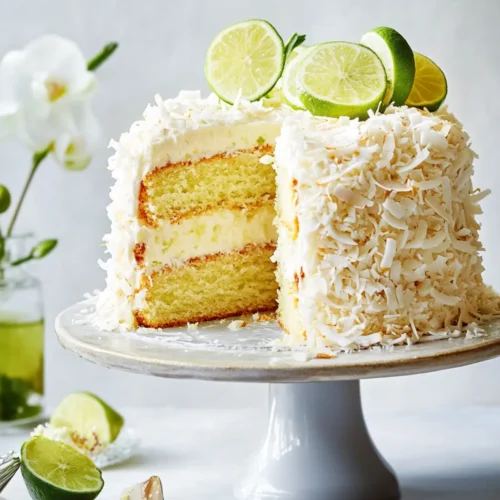 Coconut-Lime Layer Cake