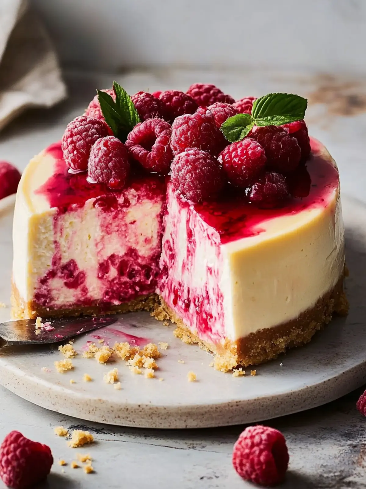 Raspberry Cheesecake