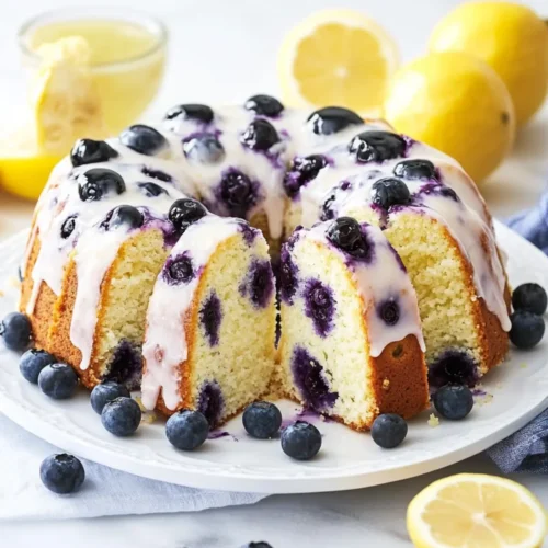 Lemon-Blueberry Pound Cake