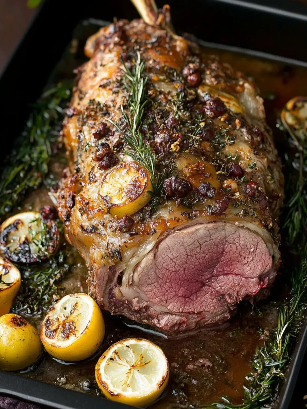 roasted leg of lamb recipe