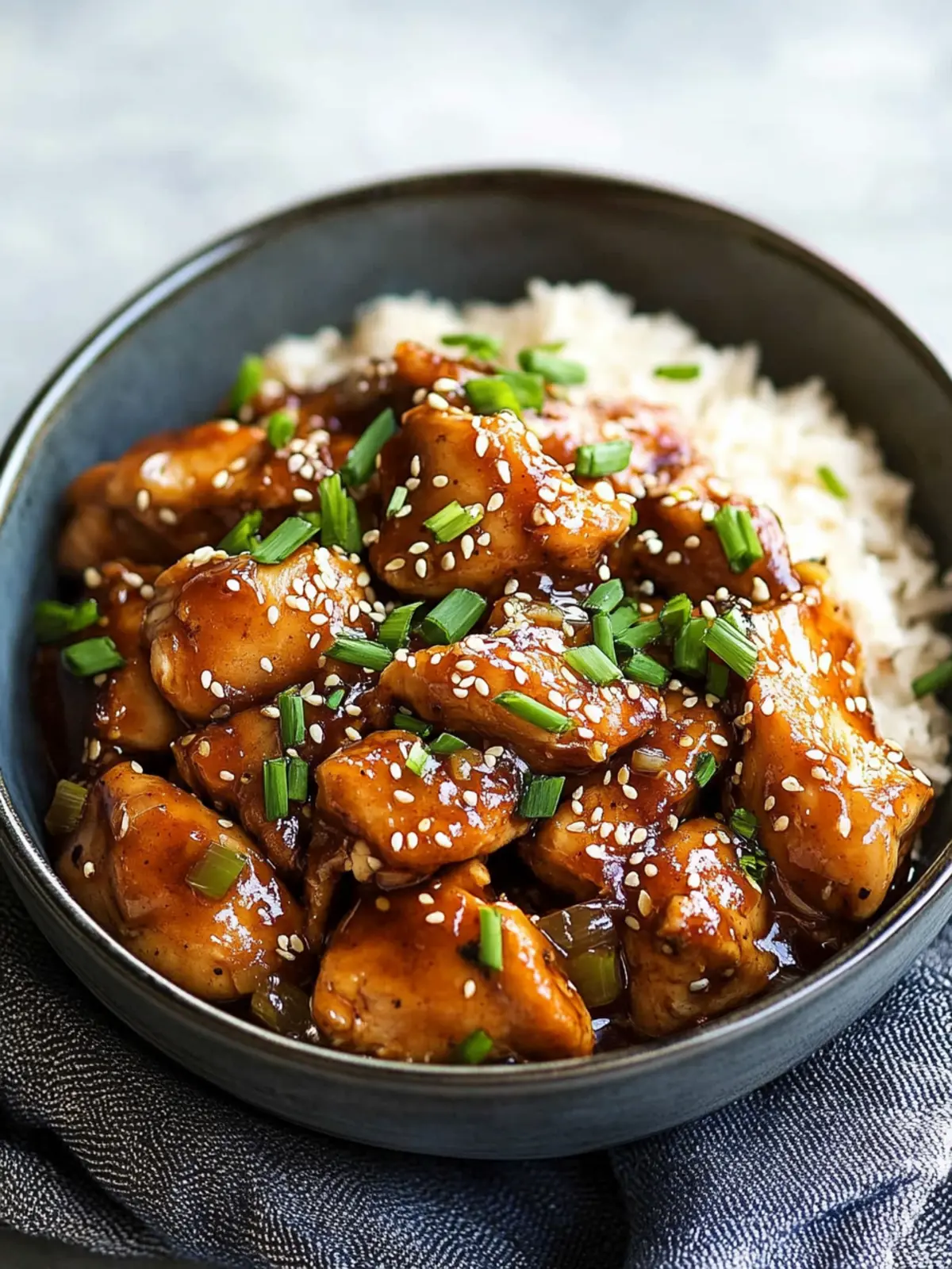 Slow Cooker Honey Garlic Chicken