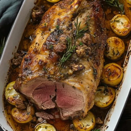 roasted leg of lamb recipe