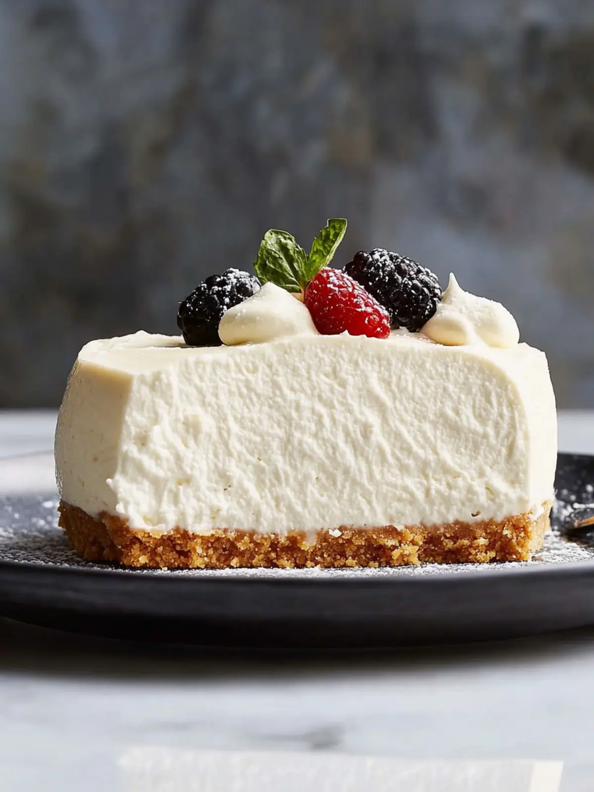 Dreamy No-Bake Whipped Ricotta Cheesecake Without the Fuss
