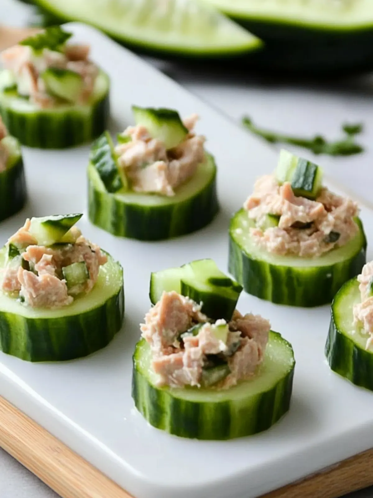 Tuna Salad Cucumber Cups: Your Fresh Go-To for Healthy Snacking