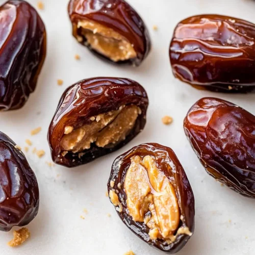 Stuffed Dates with Peanut Butter & Chocolate
