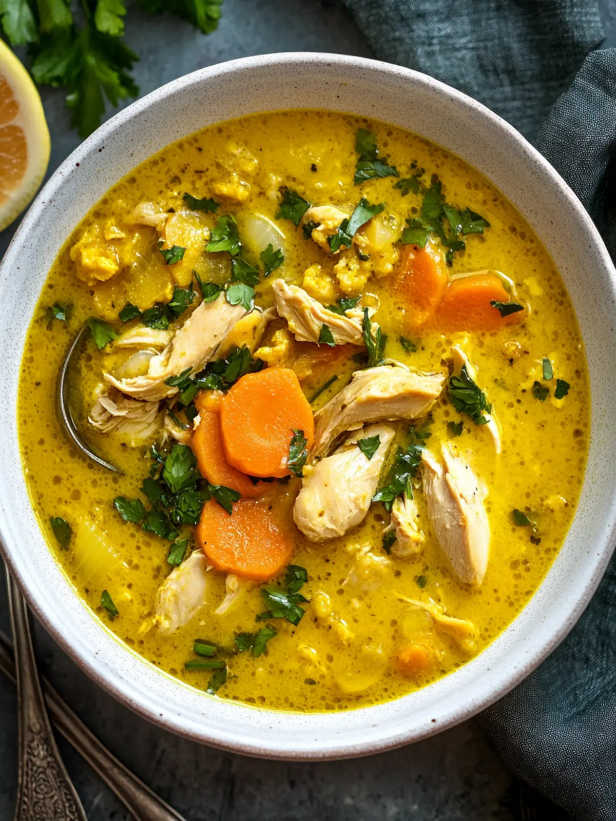 turmeric chicken soup