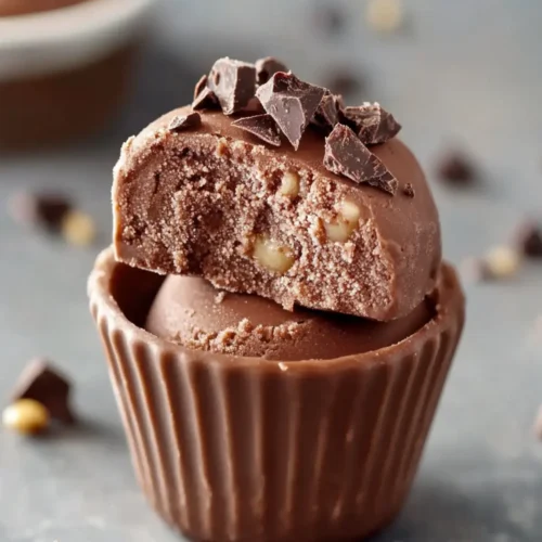 Chocolate Frozen Yogurt Bites