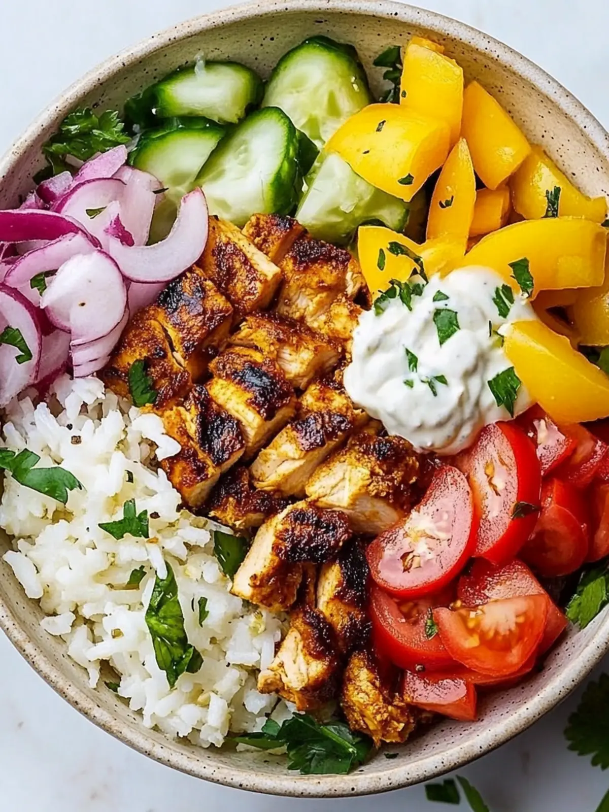 Chicken Shawarma Bowls