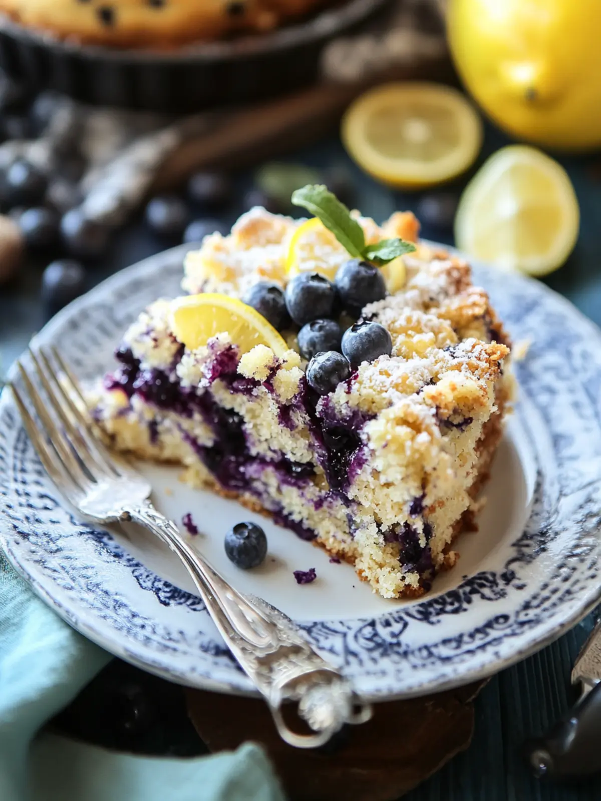 Lemon Blueberry Coffee Cake: Delightful Brunch Bliss