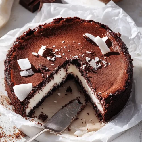 Flourless Chocolate Coconut Cake