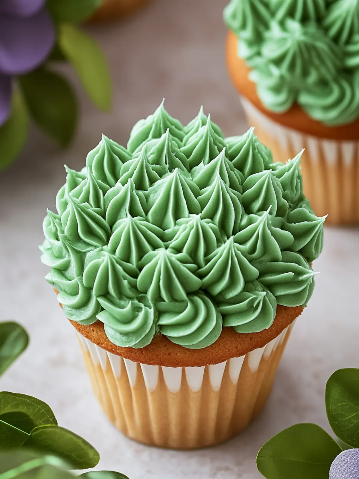 Succulent Cupcakes