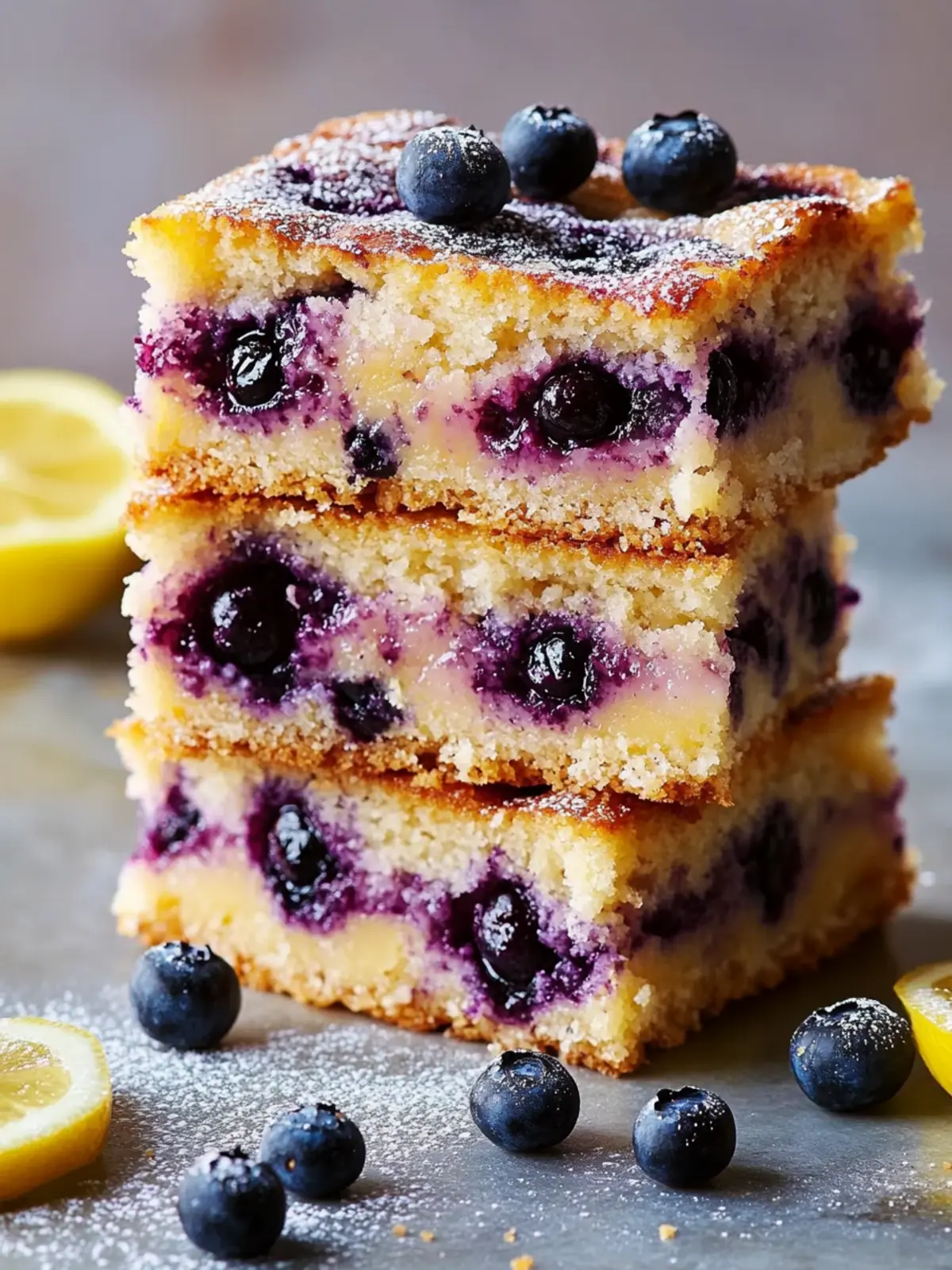 Lemon Blueberry Bars: A Refreshing No-Bake Spring Treat