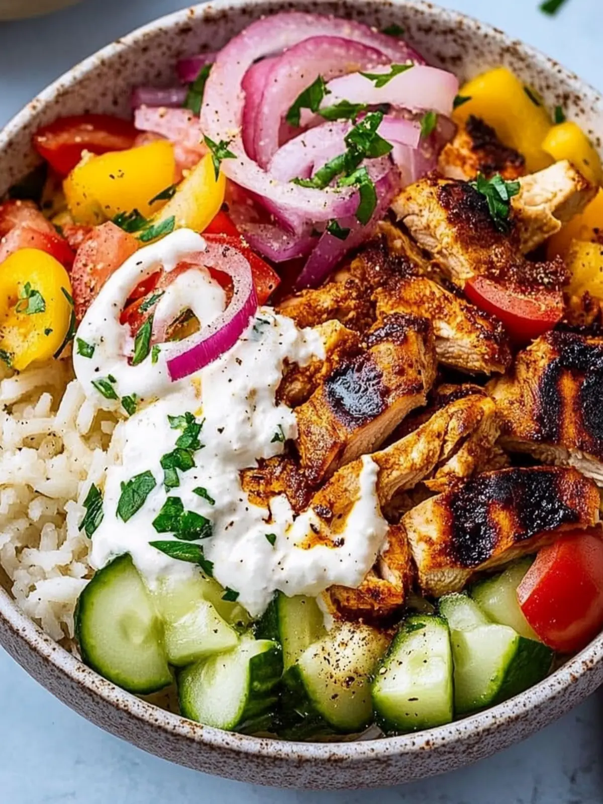 Chicken Shawarma Bowls