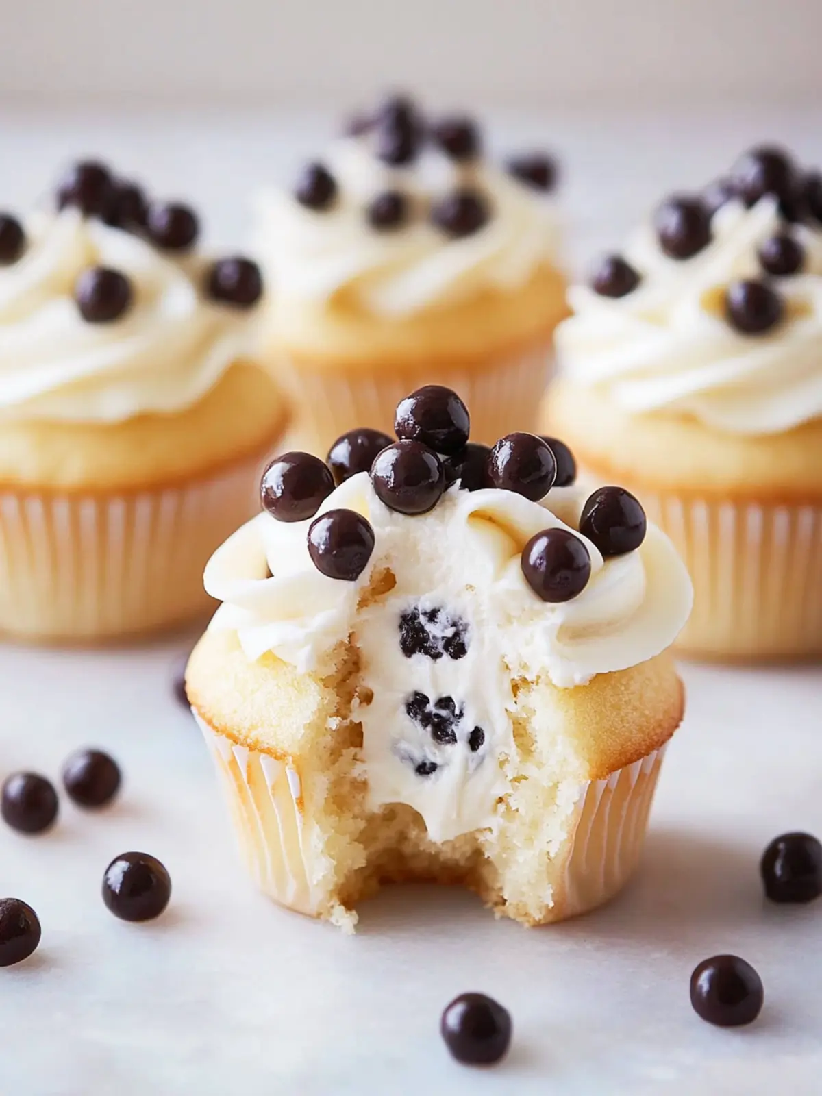 Cannoli Cupcakes