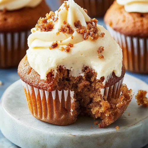 Carrot Cake Cupcakes