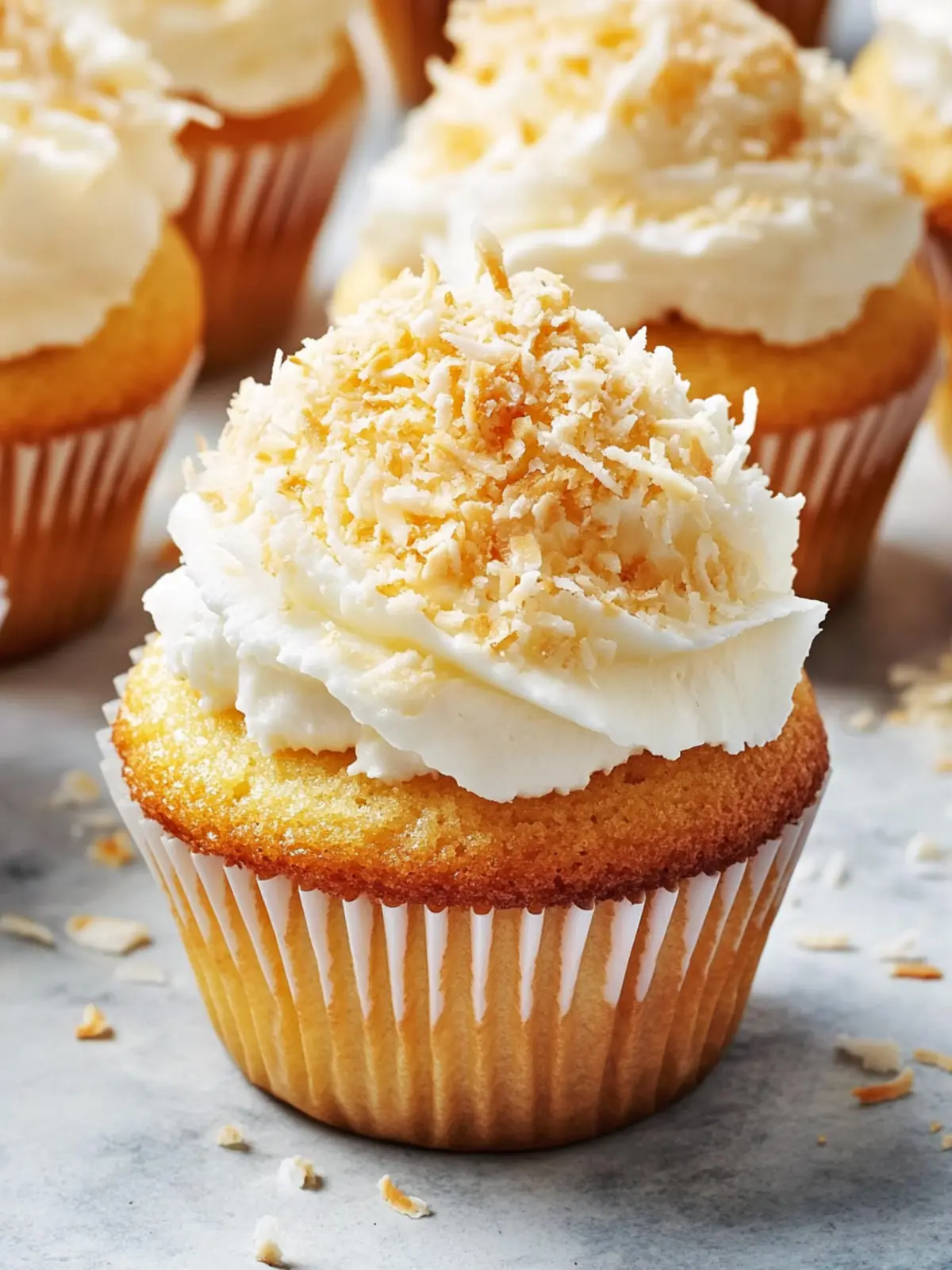 Coconut Cream Cupcakes That Will Brighten Your Day