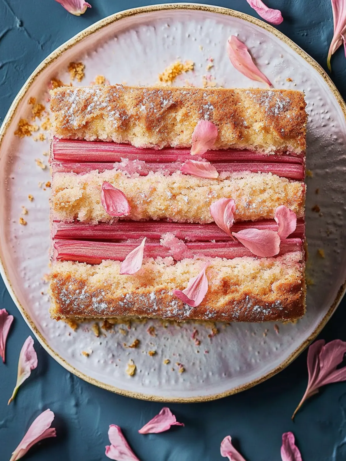 Rhubarb Cake