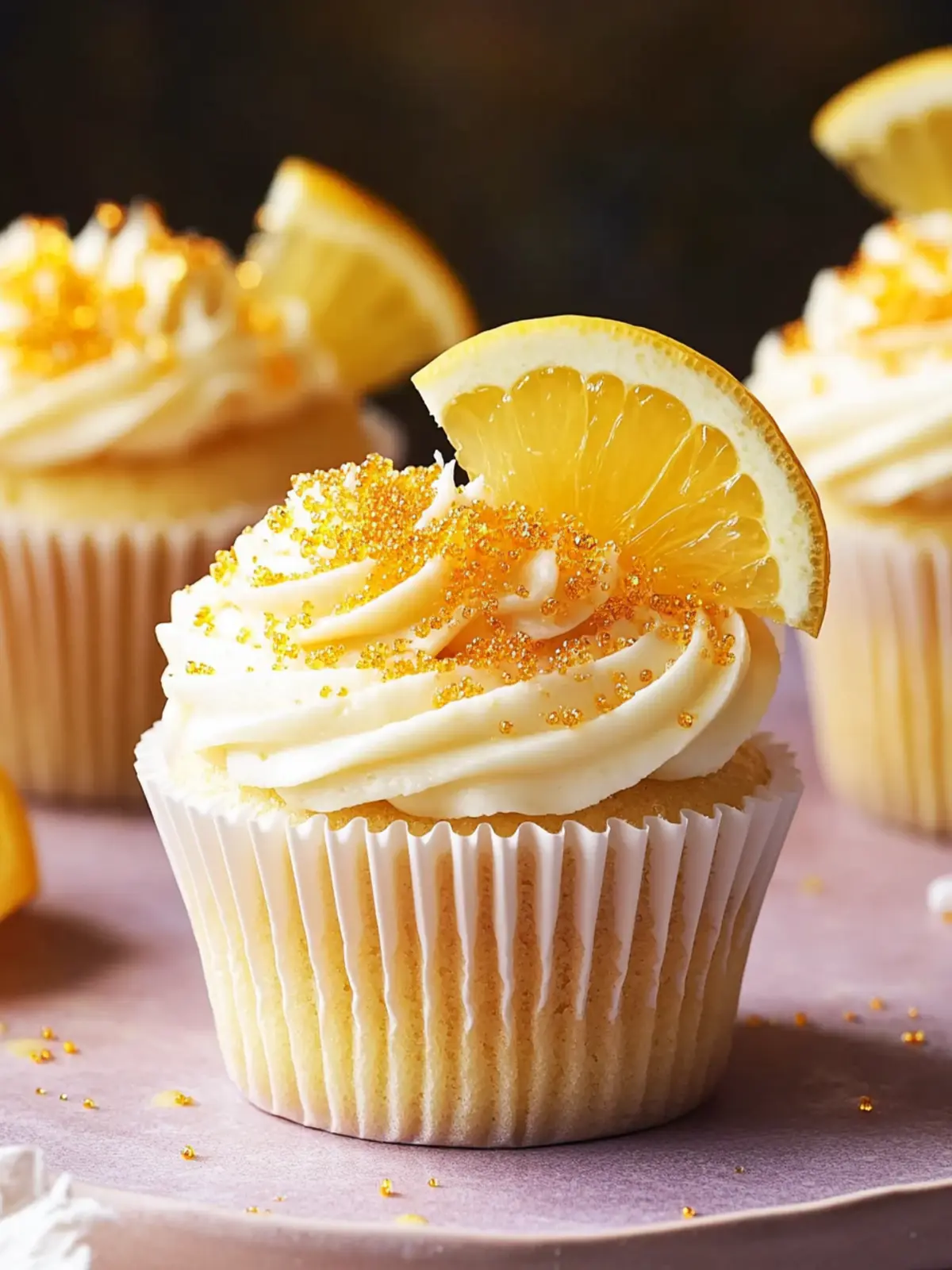 Mimosa Cupcakes