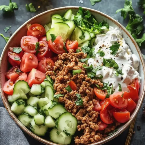 Mouthwatering Ground Turkey Bowls