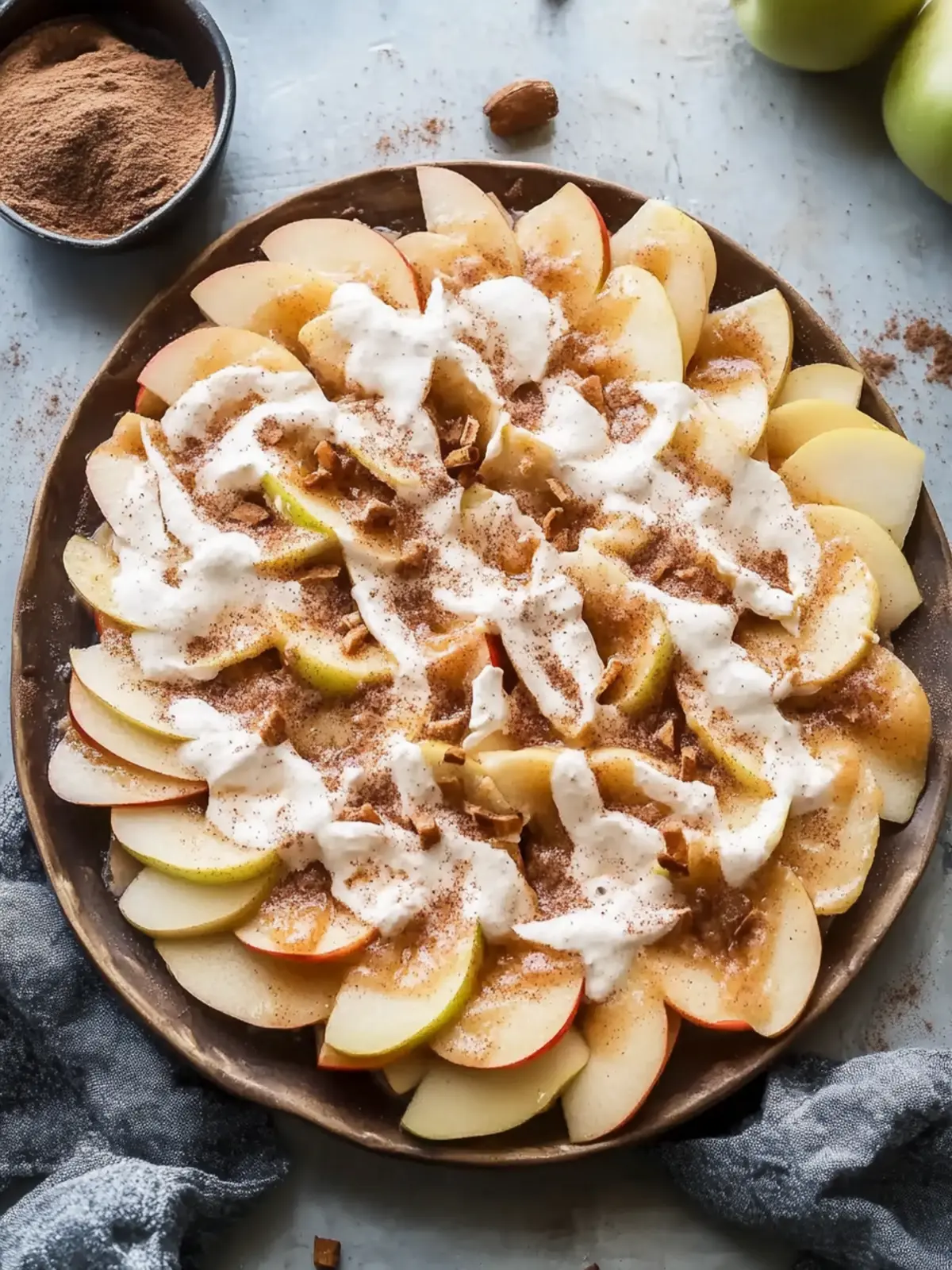 Cinnamon Apple Nachos