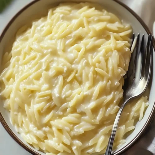 Creamy Cottage Cheese Orzo