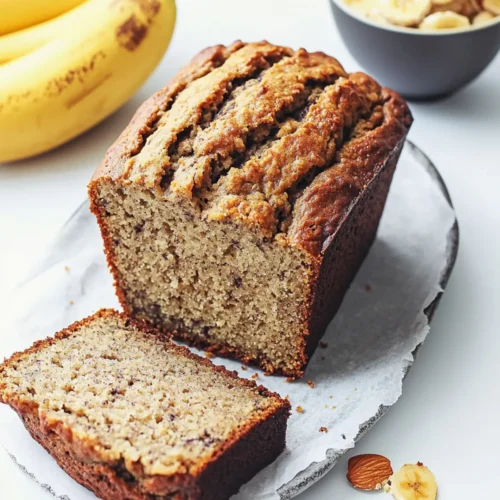 Gluten-Free Banana Bread (almond/oat flour)
