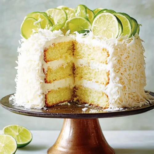 Coconut-Lime Layer Cake