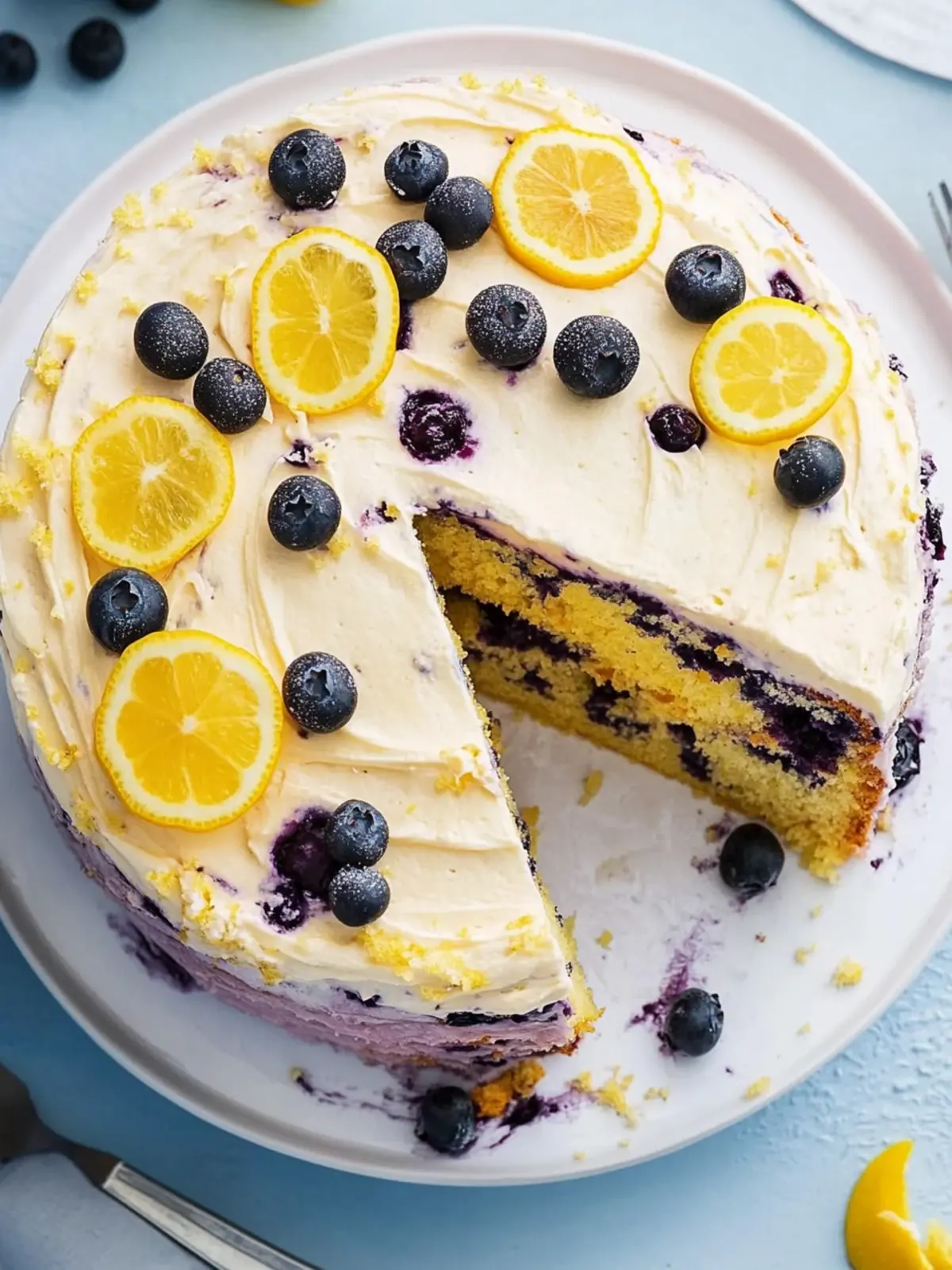 blueberry lemon cake recipe