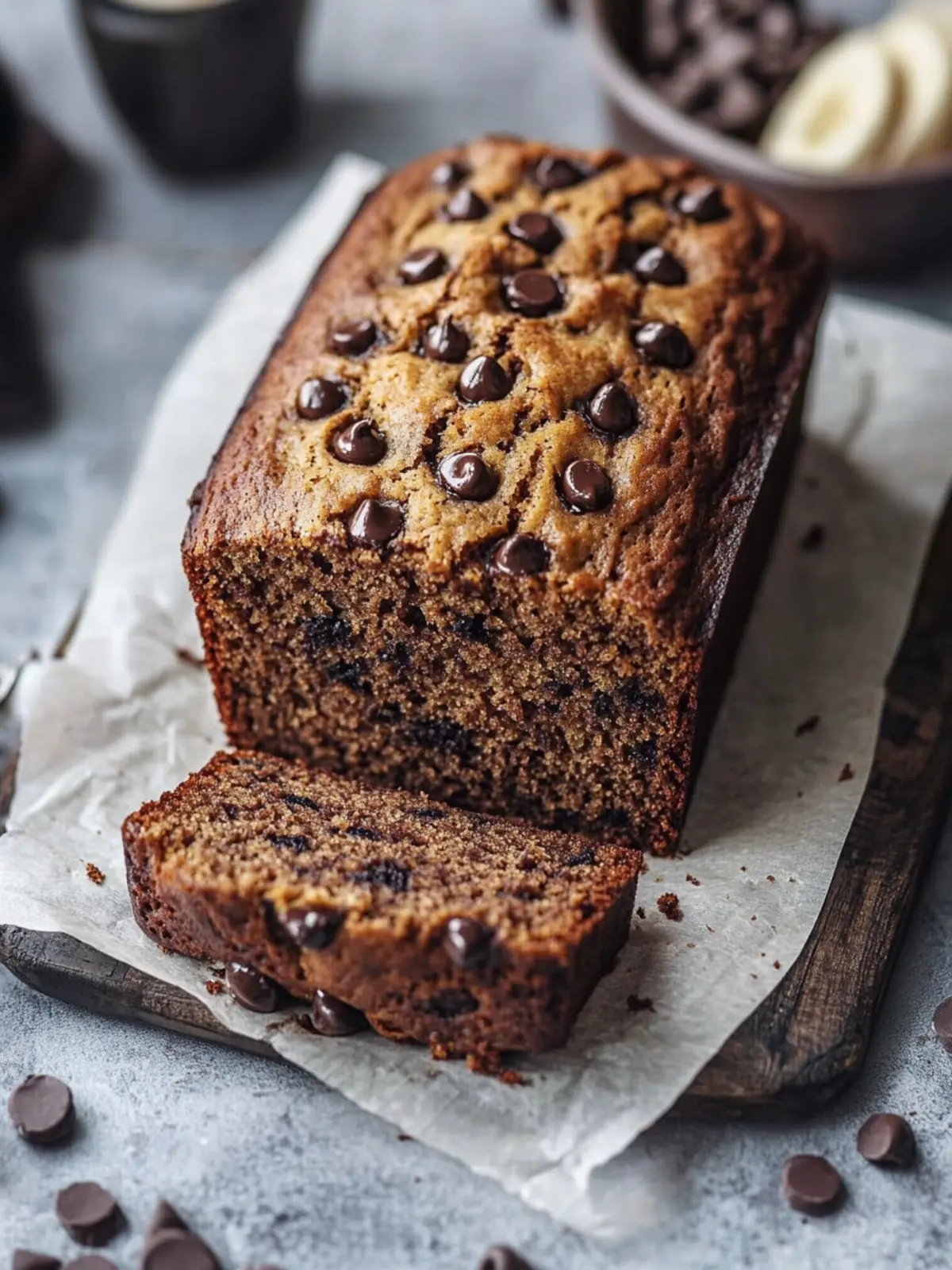 choc chip banana bread