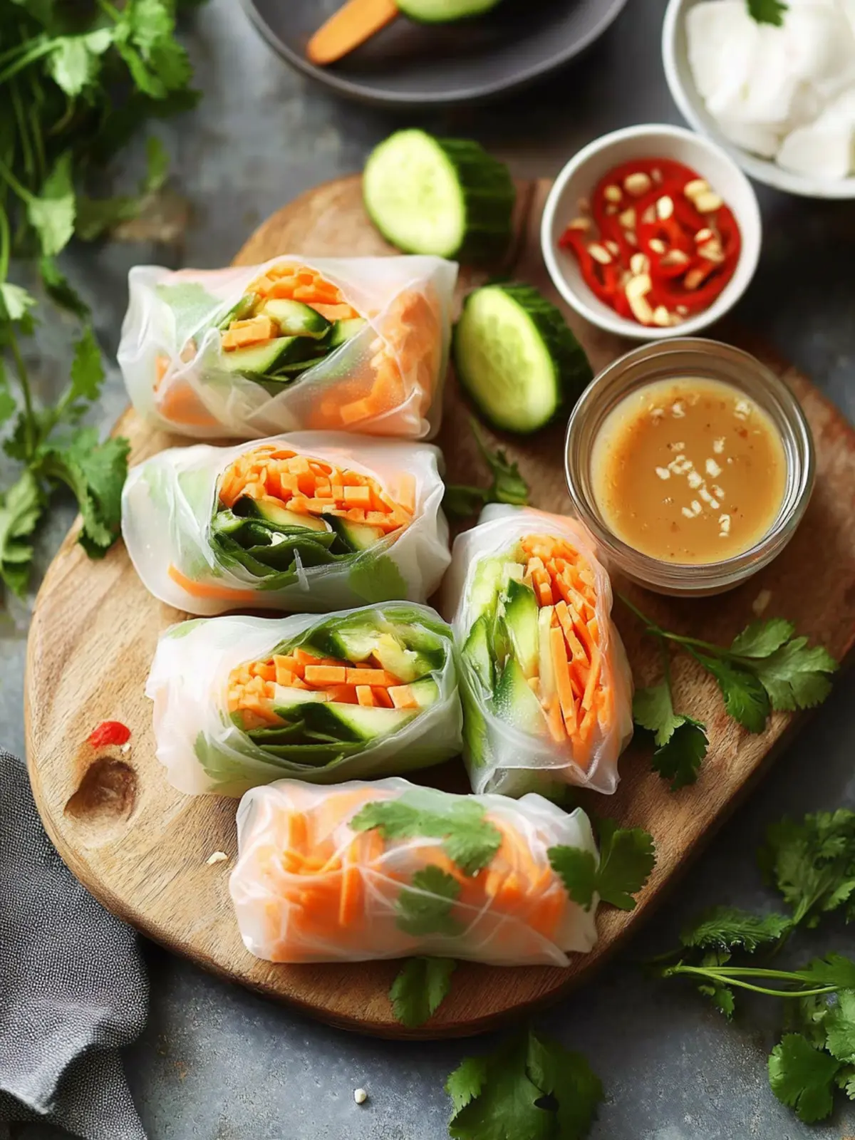 Vibrant Spring Roll Recipe with Peanut Sauce You’ll Love