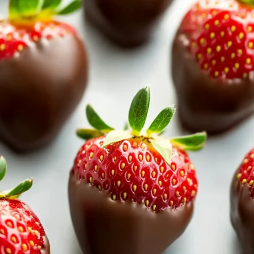 chocolate covered strawberries recipe