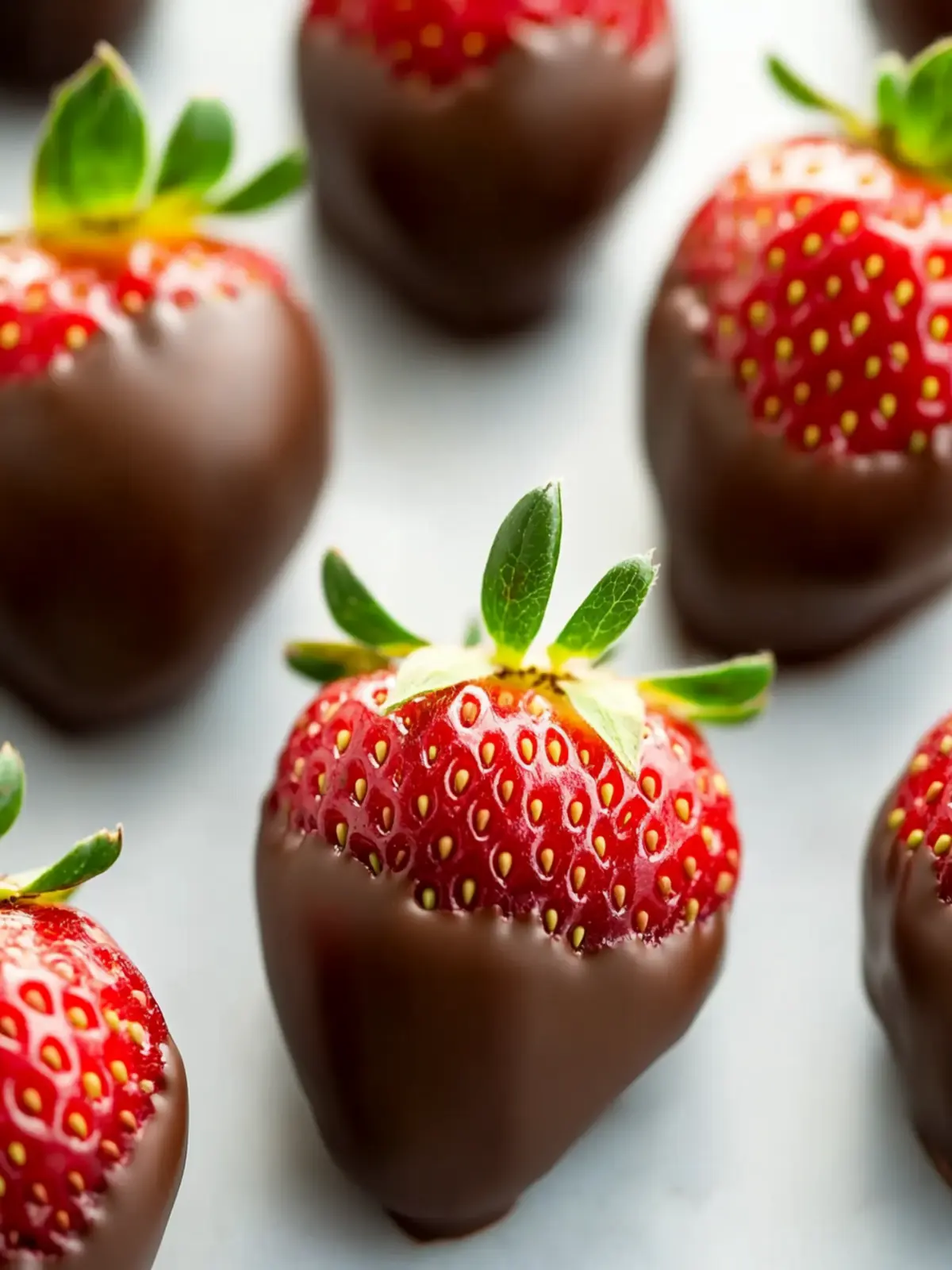 Irresistible Chocolate Covered Strawberries Recipe in 10 Minutes