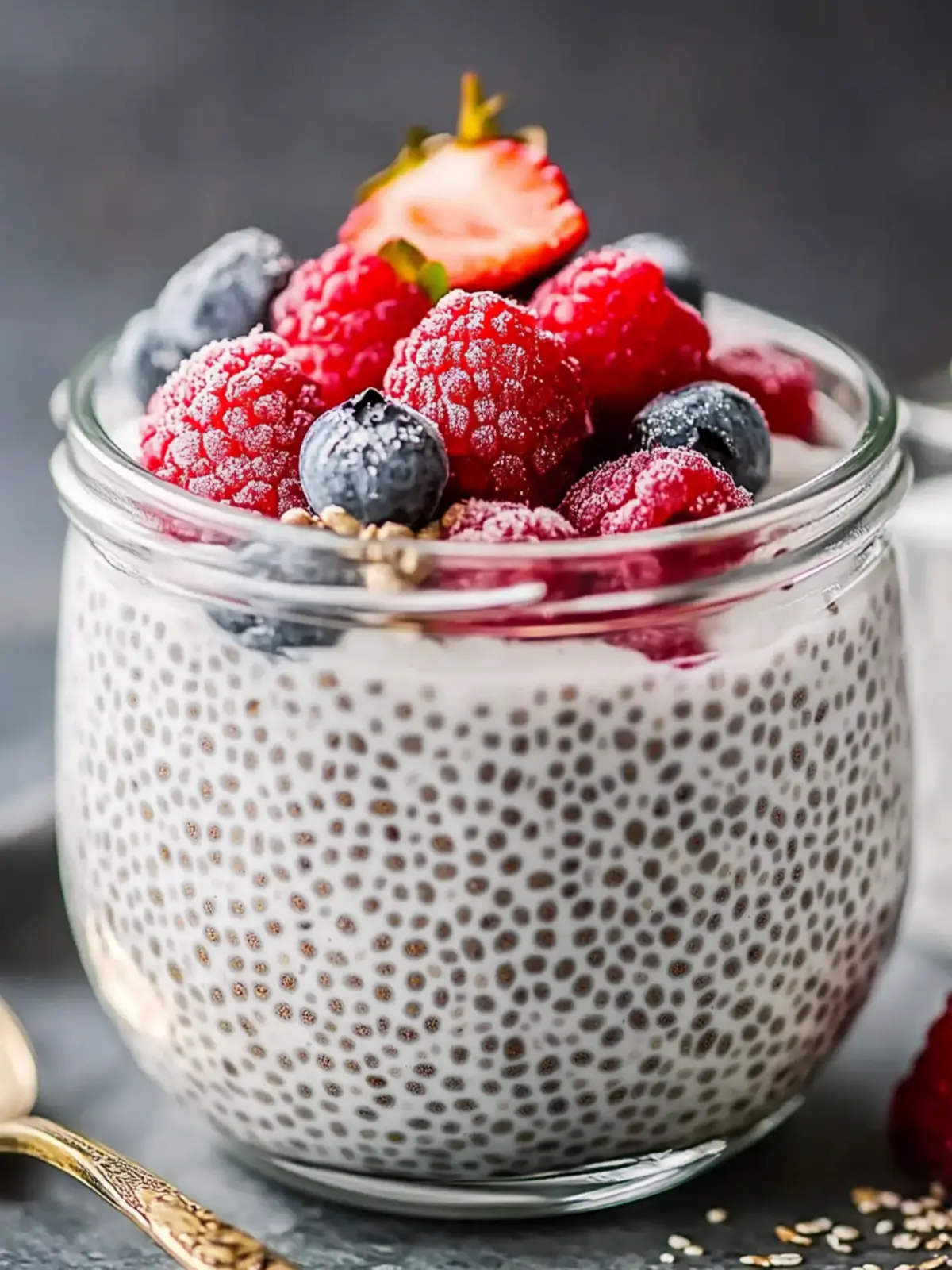 Creamy Chia Seed Pudding with Yogurt for Healthy Mornings