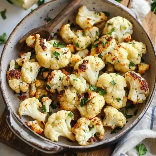 roasted cauliflower recipe