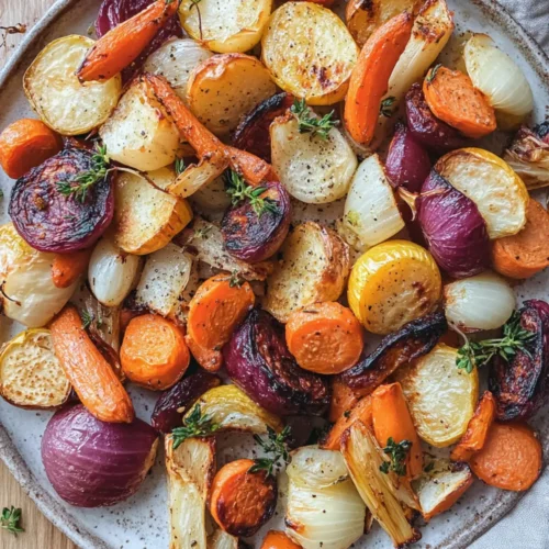Miso Roasted Vegetables