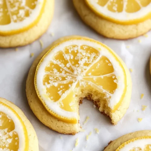 Lemon Sugar Cookies