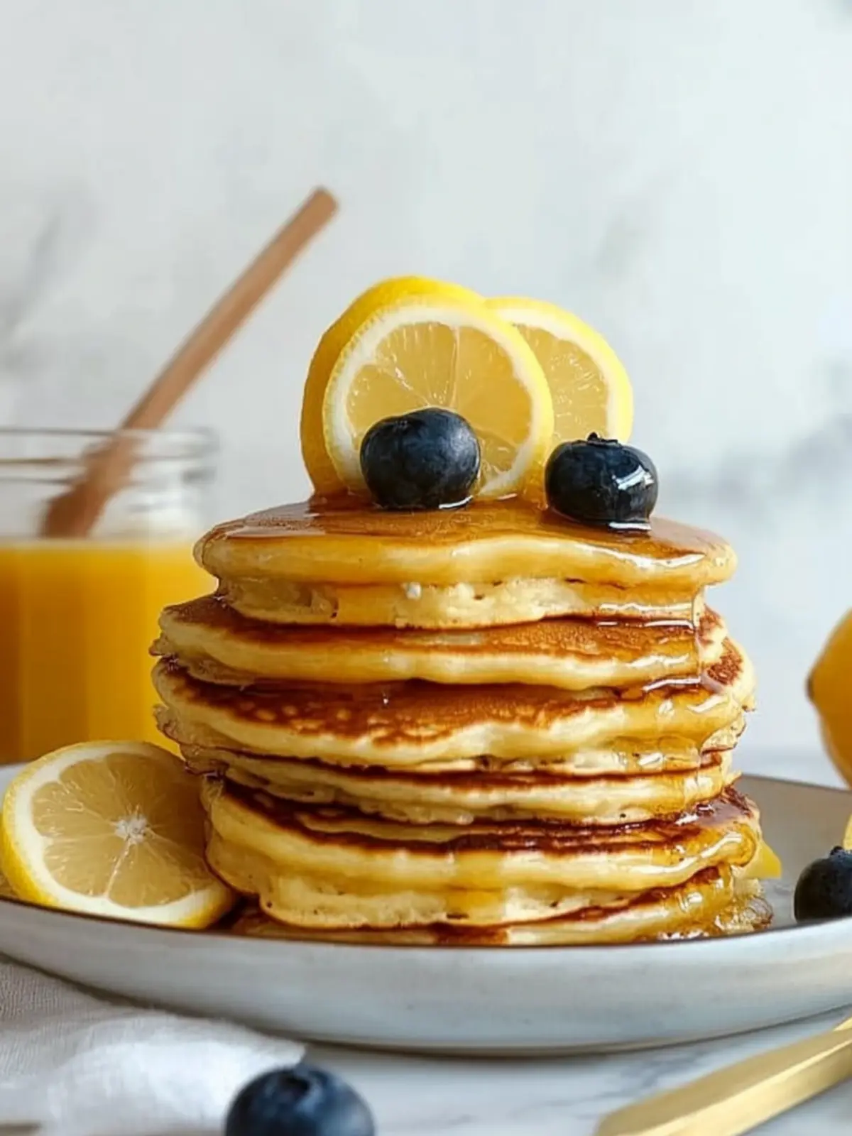 lemon ricotta pancakes recipe