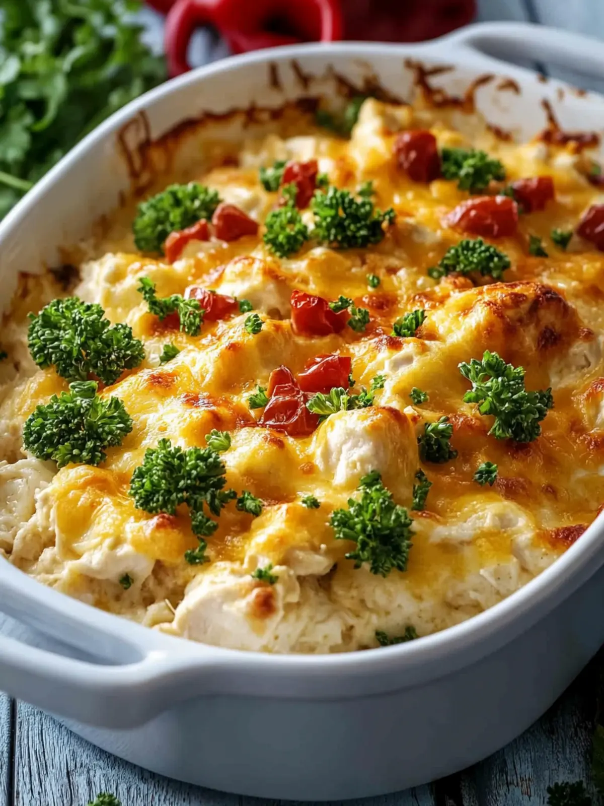 Savory Low Carb Chicken Casserole for Effortless Dinners