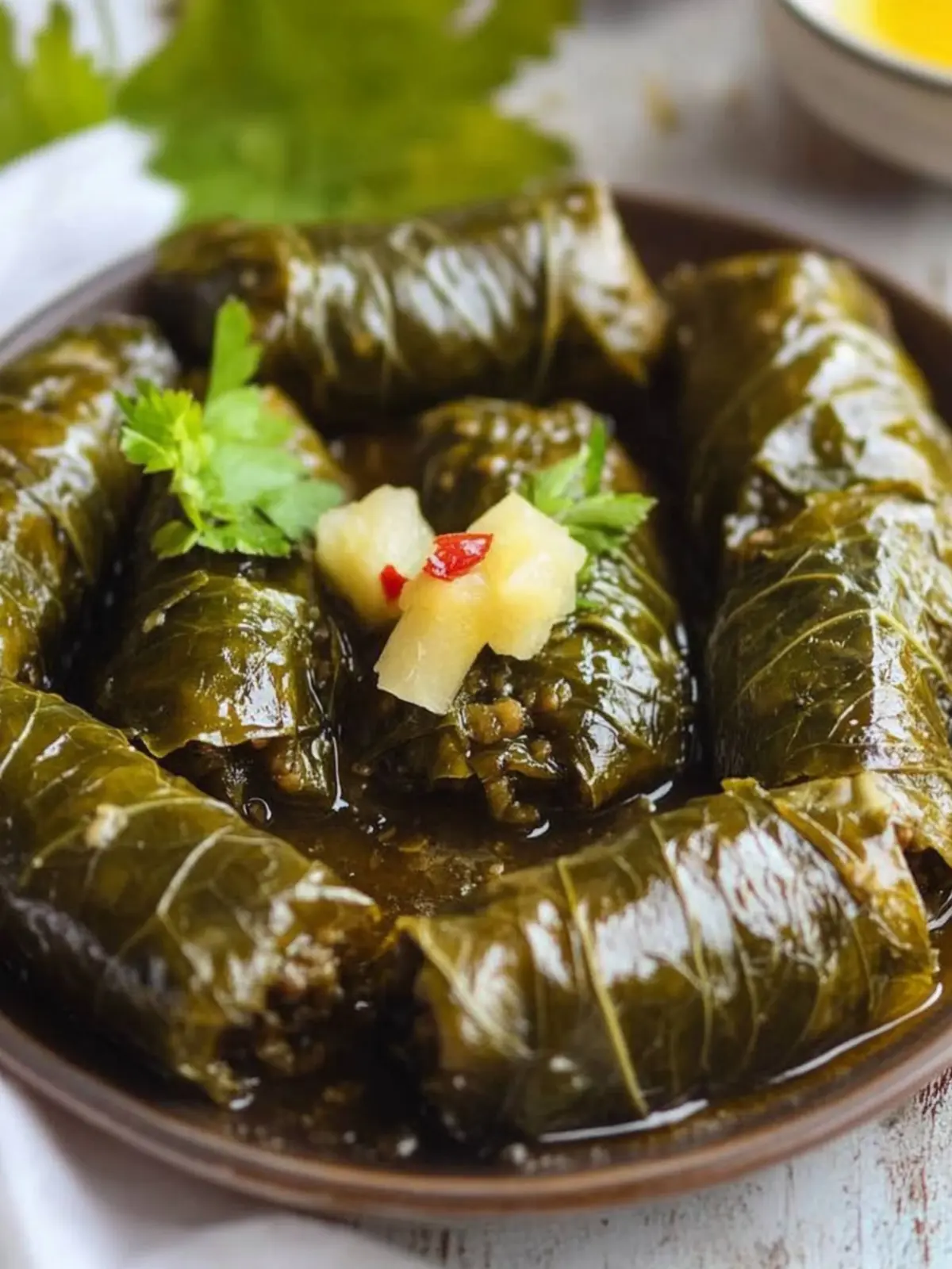 stuffed grape leaves recipe