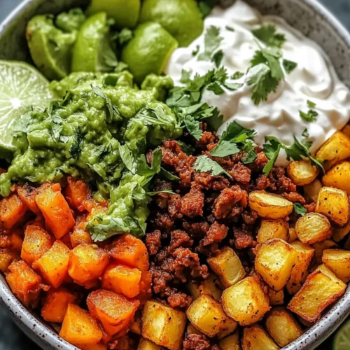 Potato Taco Bowl