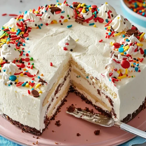 Copycat Dairy Queen Ice Cream Cake