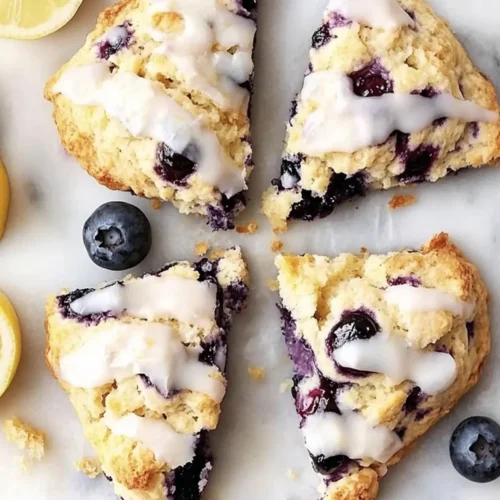 lemon blueberry scones recipe
