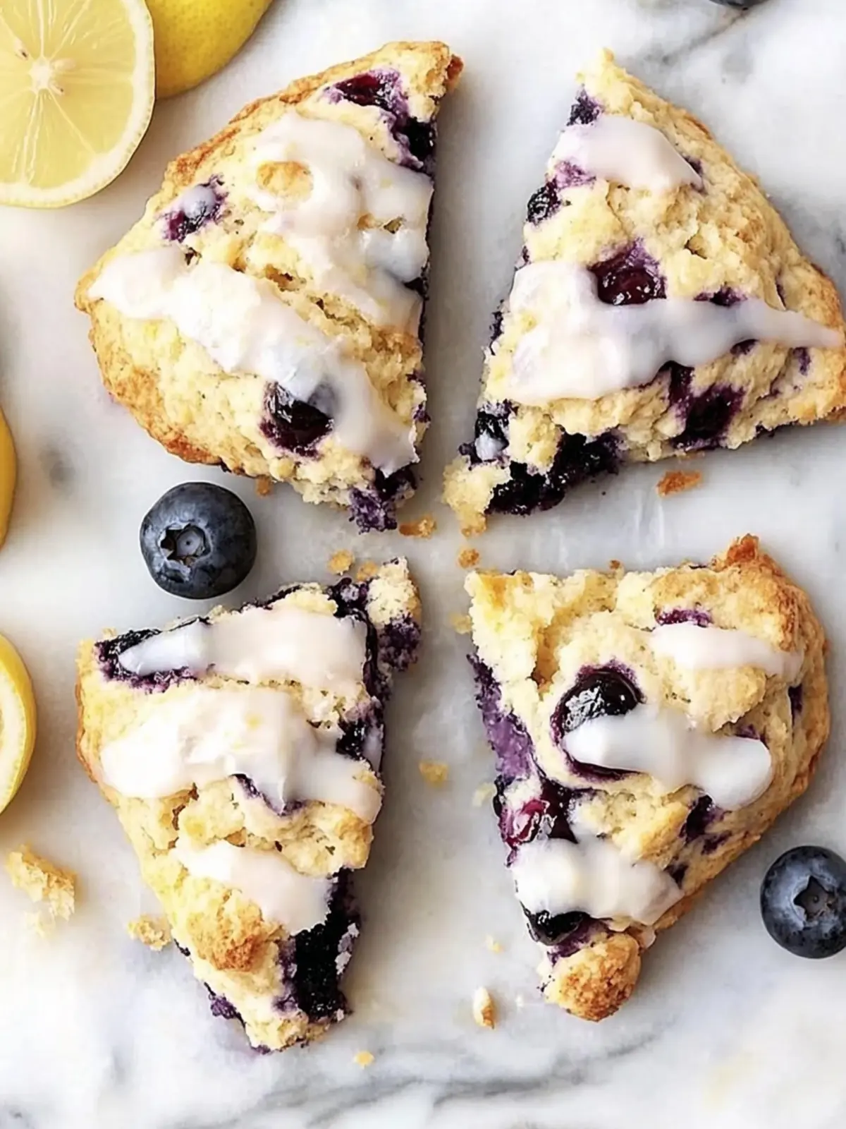 Lemon Blueberry Scones Recipe for a Sweet Morning Treat