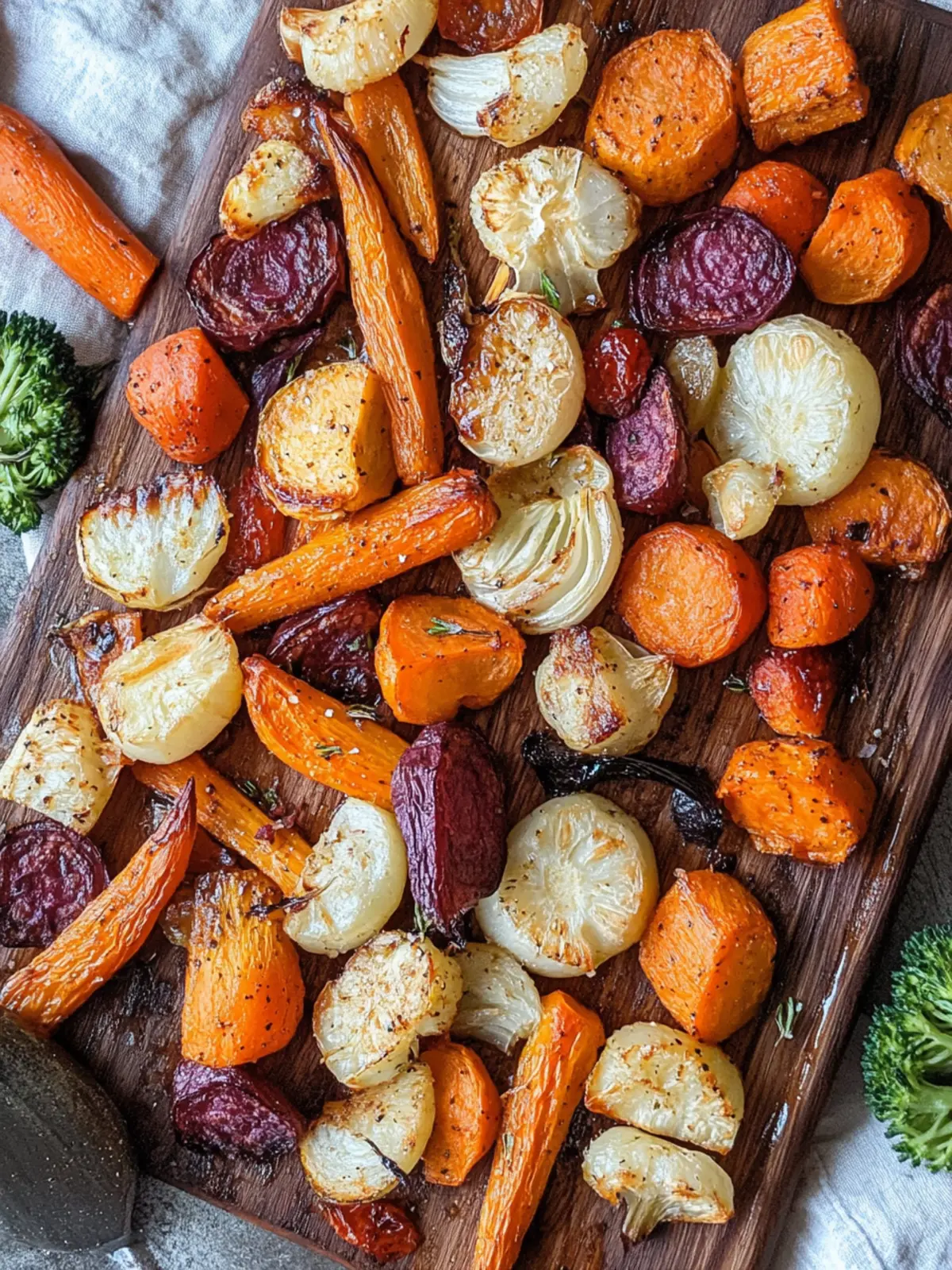 Miso Roasted Vegetables