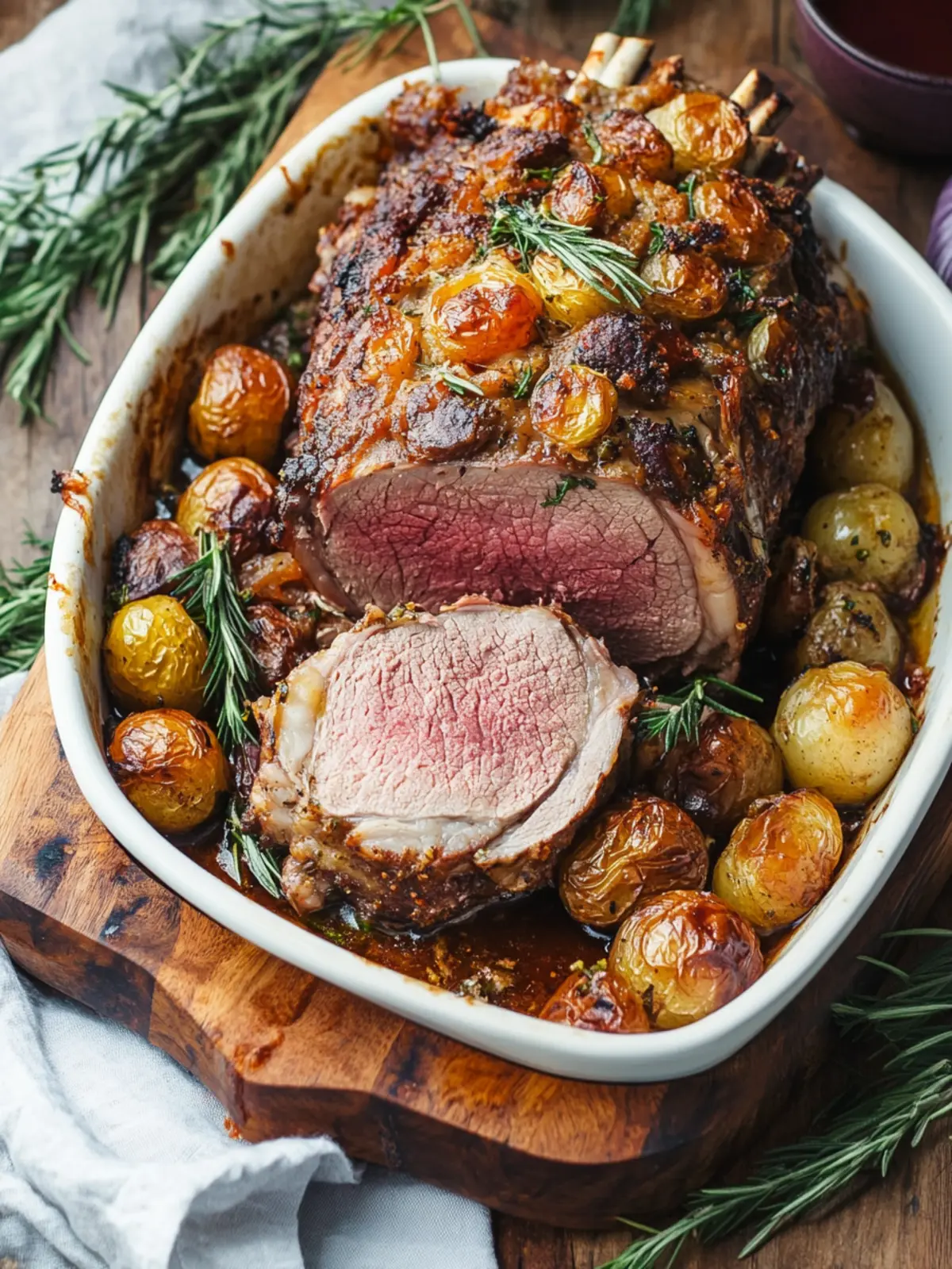 roasted leg of lamb recipe