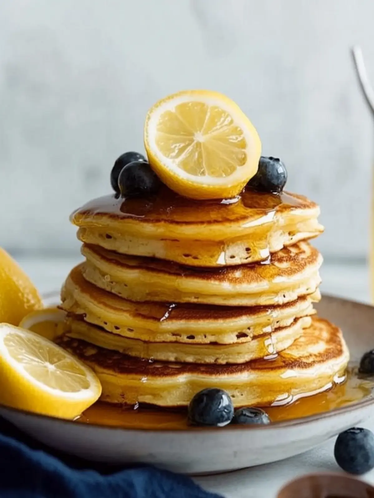 lemon ricotta pancakes recipe