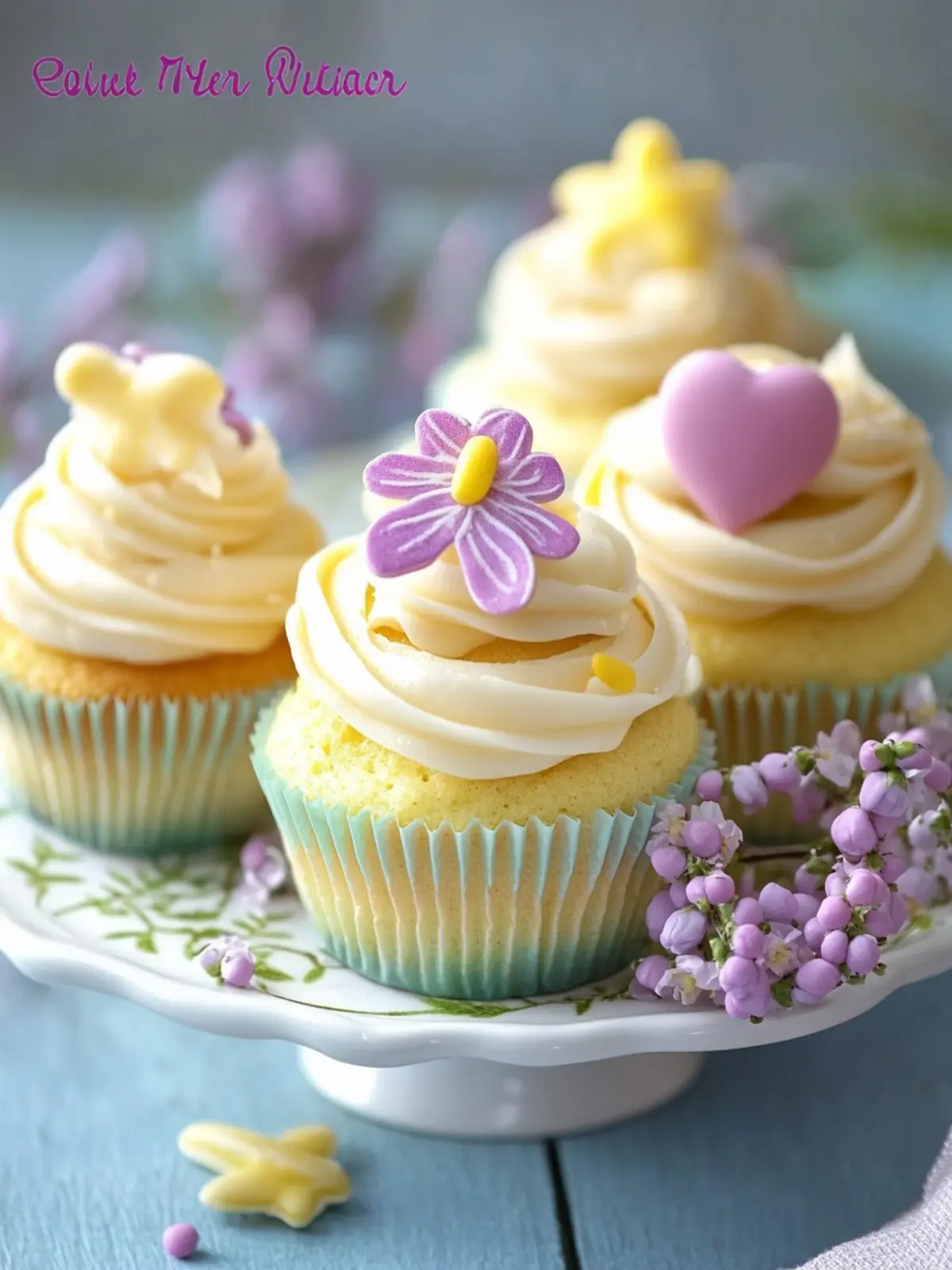spring cupcakes