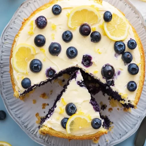 blueberry lemon cake recipe